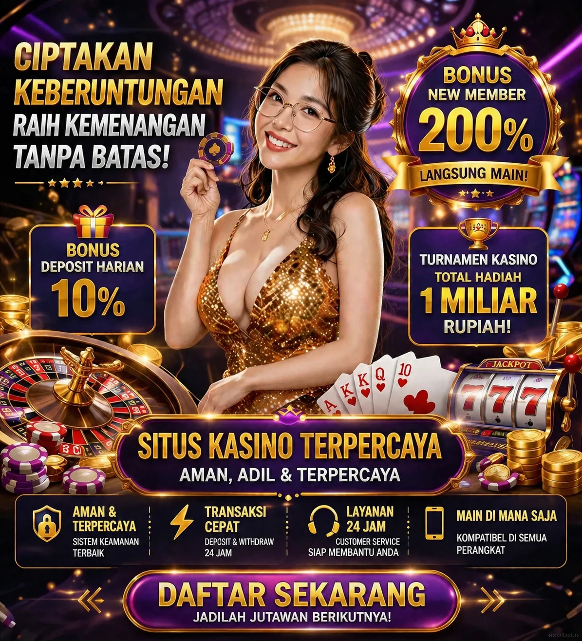 Beragam Aplikasi yang Tersedia di exototo